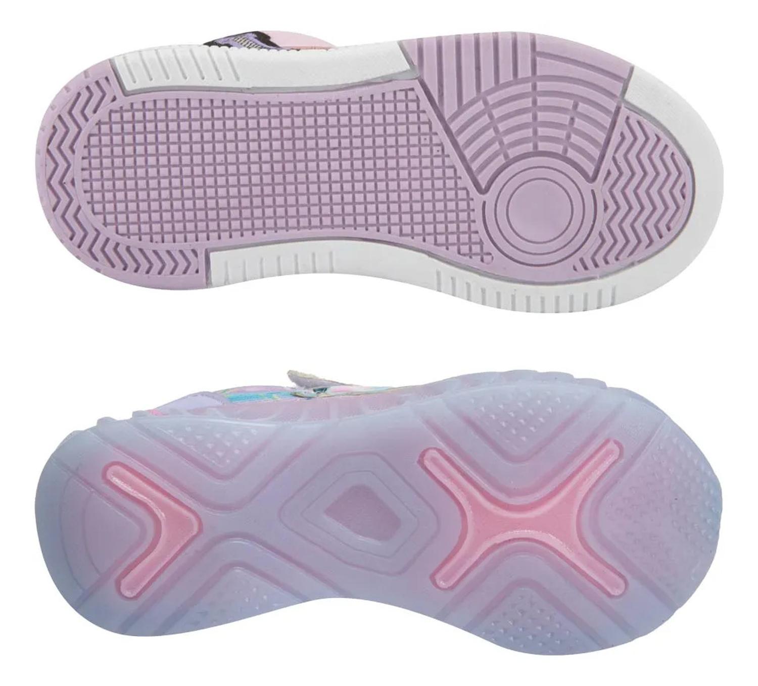 Tenis Urban Shoes Niña Kit 2 Pares Unicornio Luces 1260496 — imagen 4