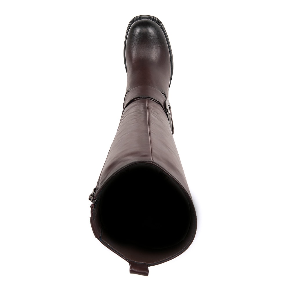 BOTA DAMA TIERRA BENDITA ALTA TACON CUADRADO 8.5Cm 1313076 — imagen 9