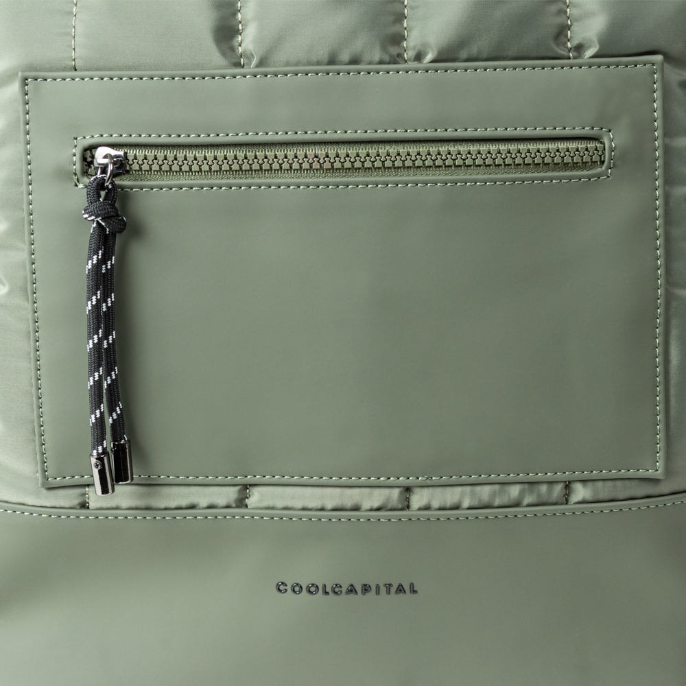 Mochila para laptop CoolCapital Fuji 15.6" pulgadas Verde — imagen 8
