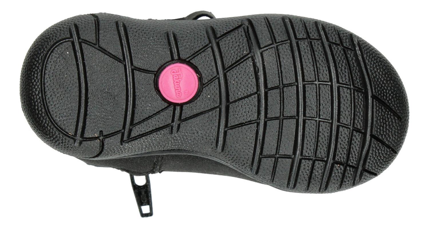 Bota Jakuna Niña Casual Moño Zipper Negro Infantil T12-15 — imagen 9