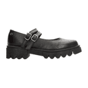 Zapato Jakuna Niña Escolar Colegio Alto Negro Infantil T22-27