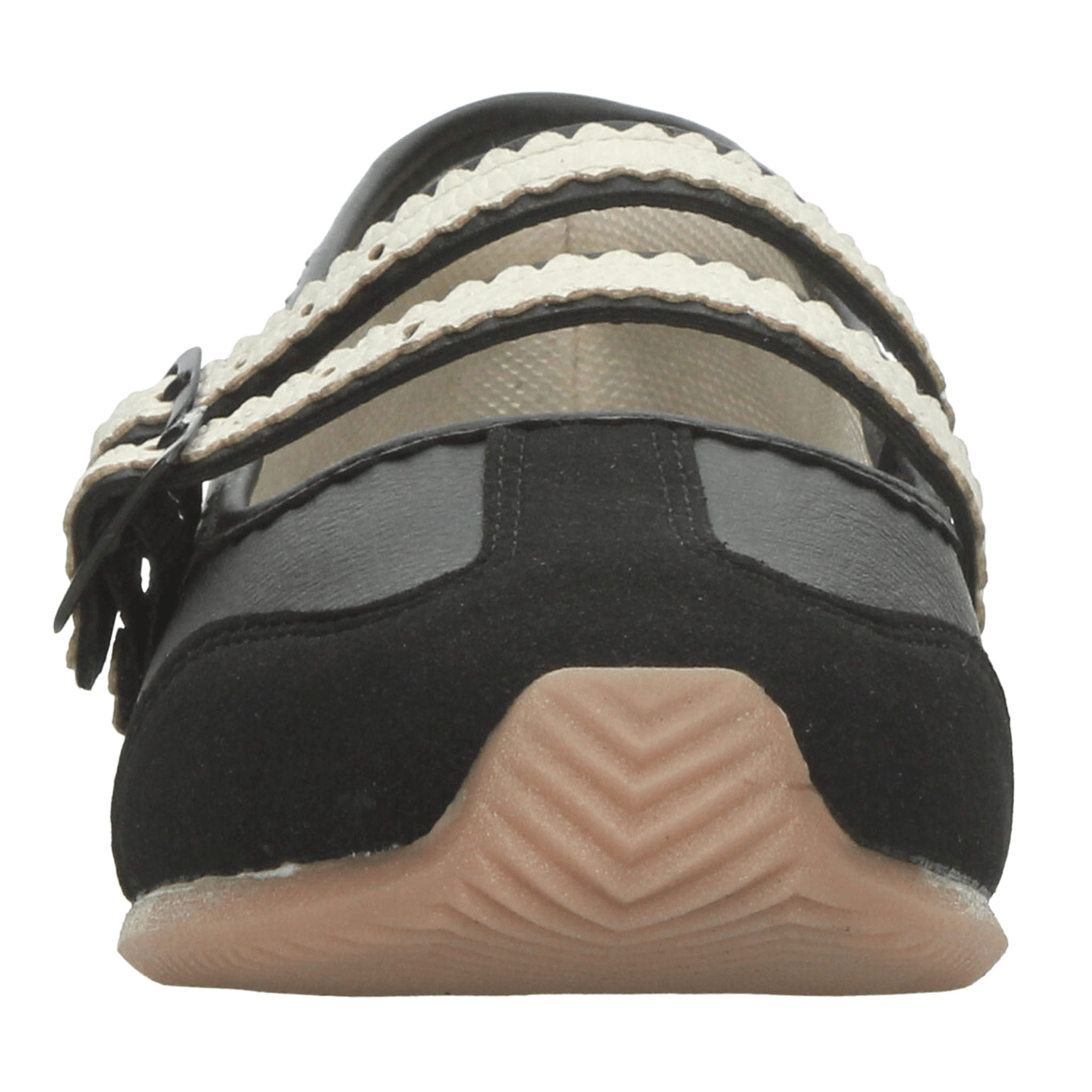 Flats Paulina Dama Negro Casual Mary Jane Mujer — imagen 7