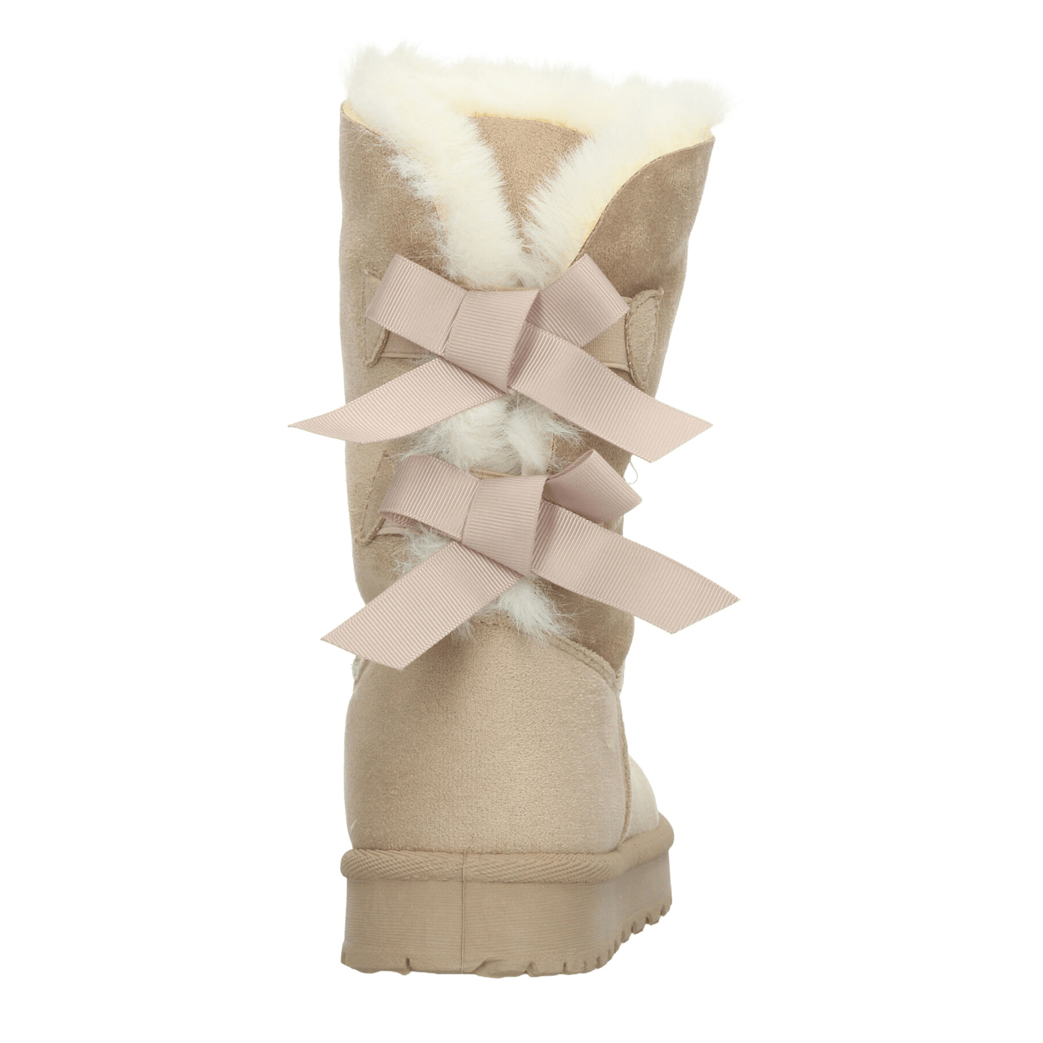 Bota Berlin Dama Beige Casual Peluche Cómodo Mujer — imagen 7