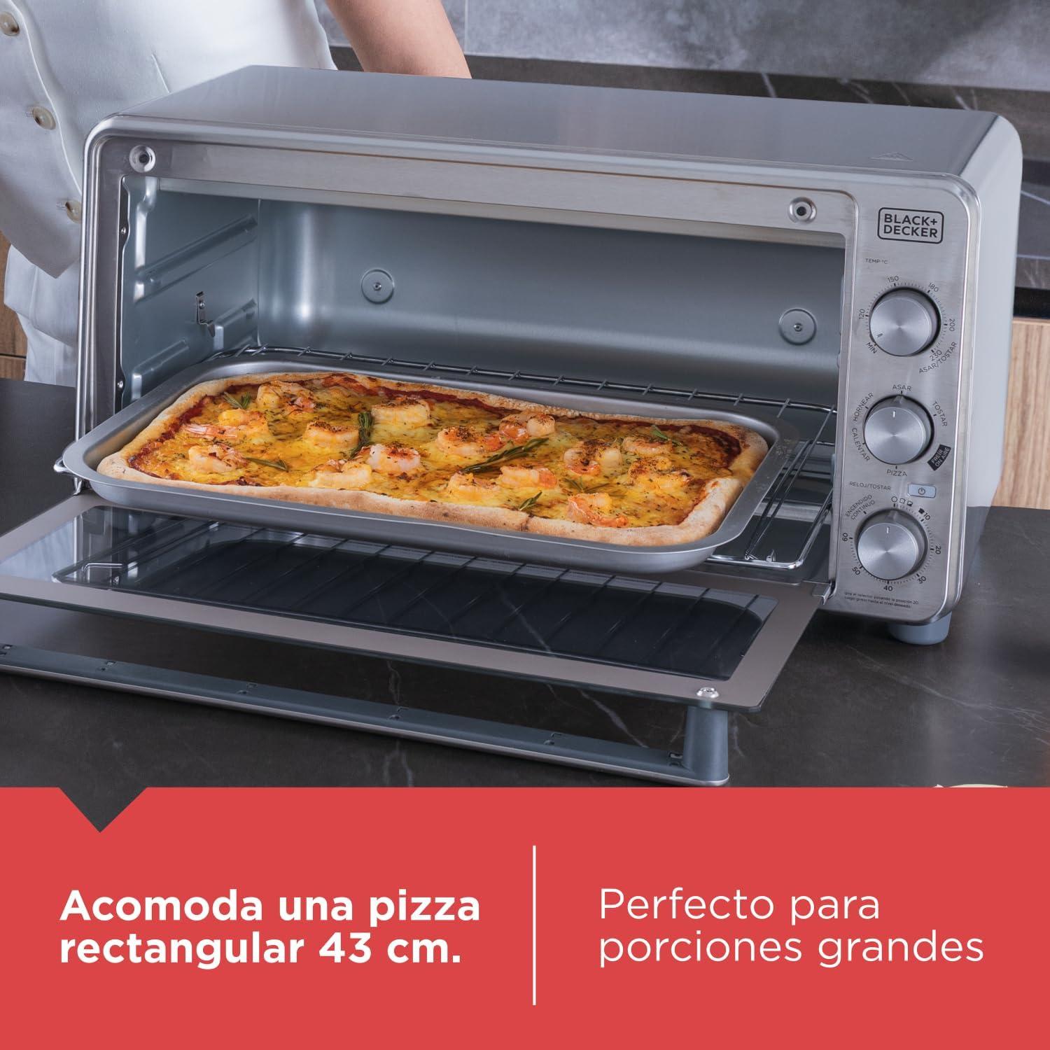 Horno Tostador Freidor de Aire Black+Decker TO82350SDLA 32 L — imagen 5