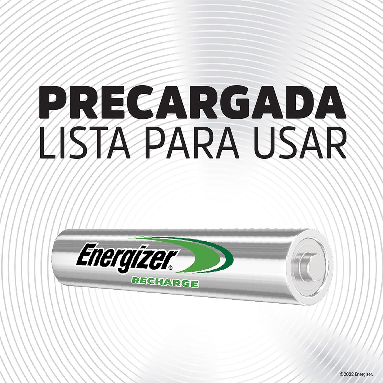 Pilas Recargables Energizer Aa 2 Unidades + Aaa 2 Unidades — imagen 5