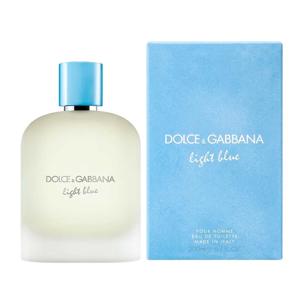 Perfume Dolce Gabbana Light Blue Agua de Tocador 200 ml Caballero Mag — imagen 2