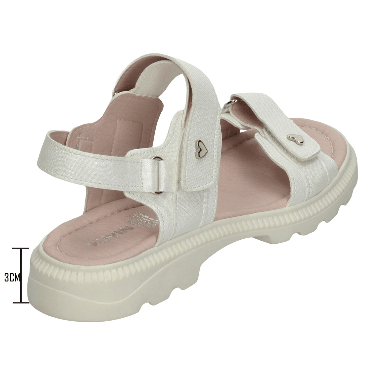 Sandalias Yuyin Niña Casual Blanco Infantil T18-22 — imagen 3