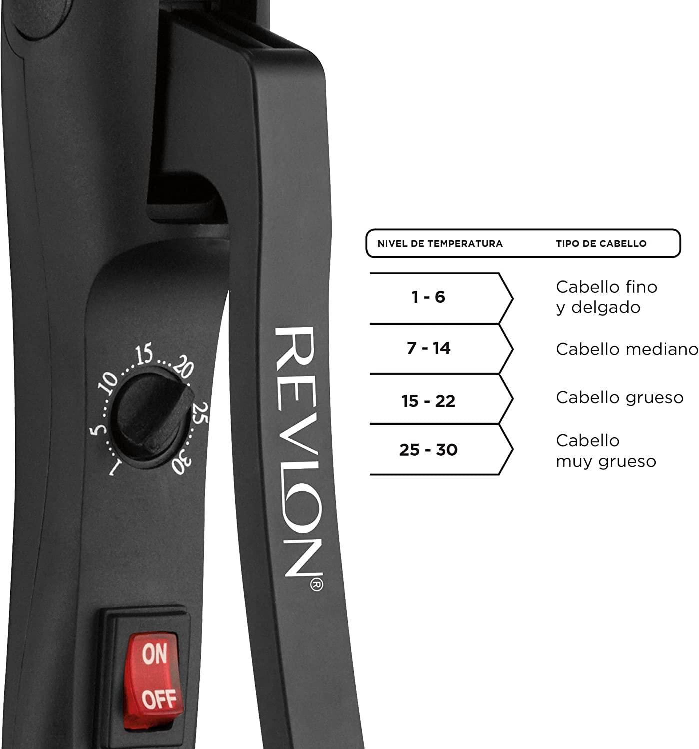Waflera Rizadora Revlon Jumbo Rv084 Ceramica 3 Barriles — imagen 3