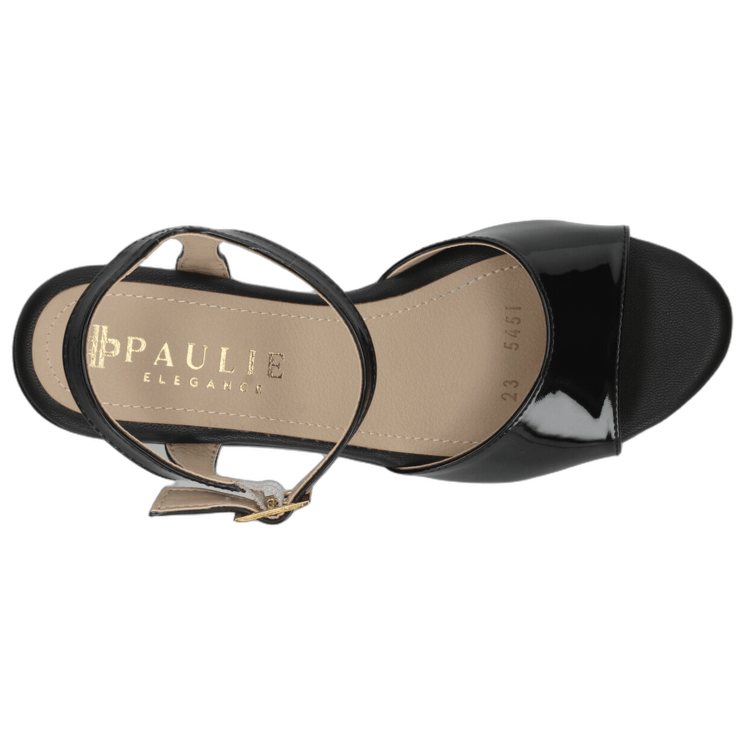 Sandalias Dama Paulie Negro Casual Mujer — imagen 9