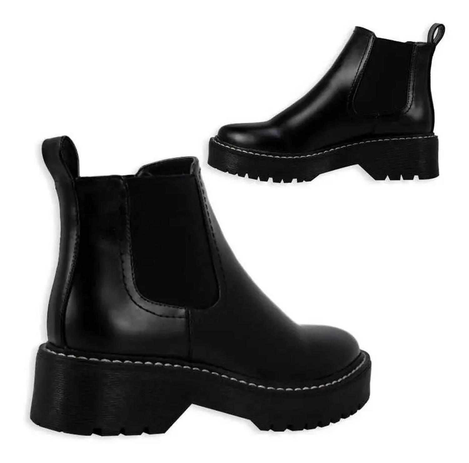 Bota Chelsea Goodyear Sintético Bajo Para Mujer — imagen 2