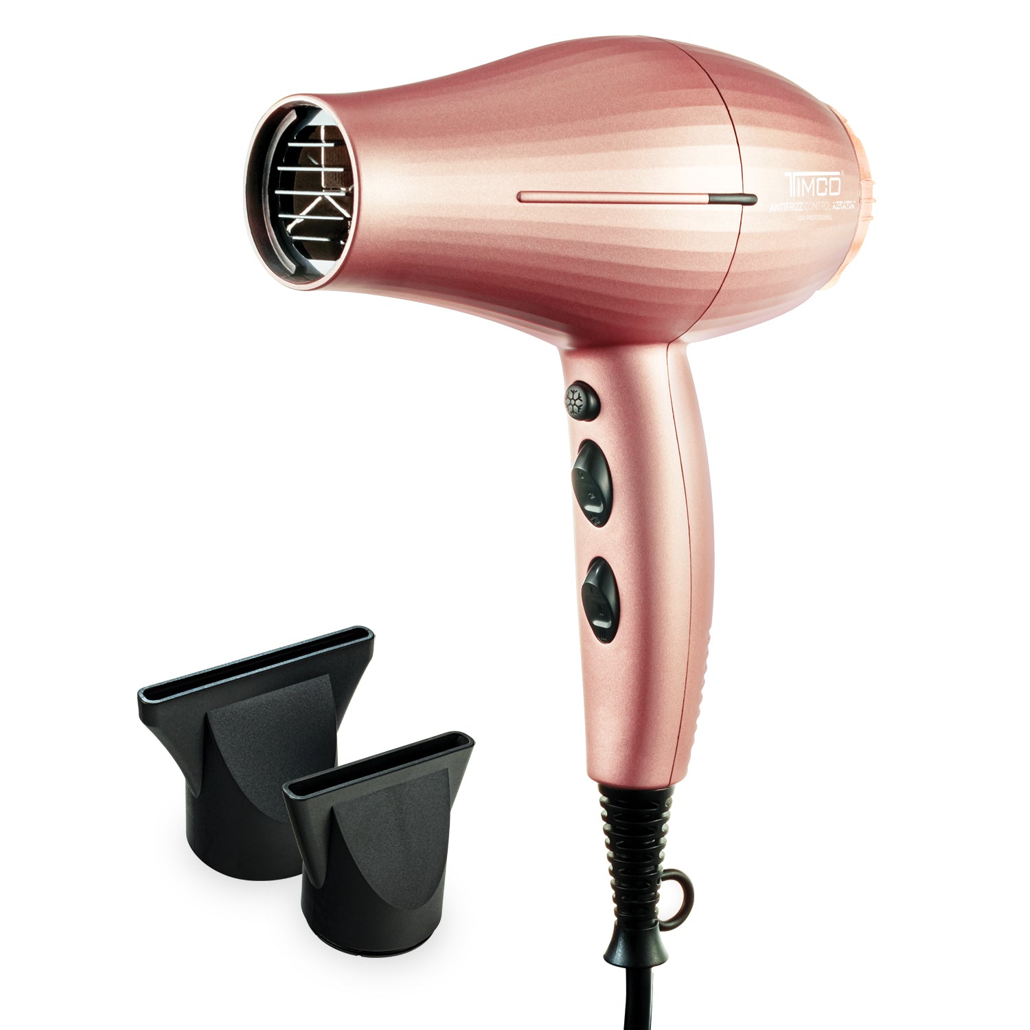 Secadora de Cabello Profesional 2 Boquillas Antifrizz Control Keratin Timco SEF422 — imagen 2
