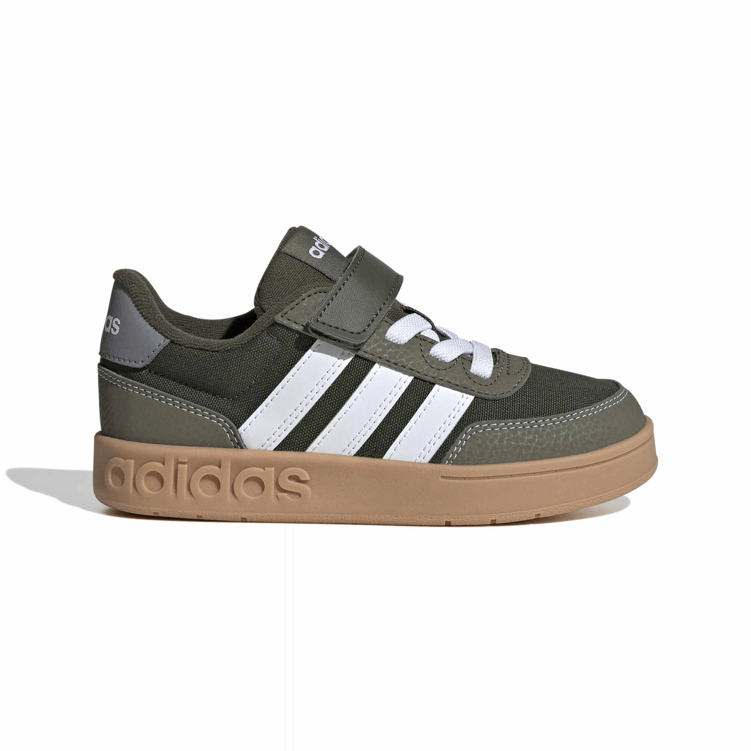 Tenis Adidas BreakBase Niño Verde Casual Infantil T16-22 — imagen 2