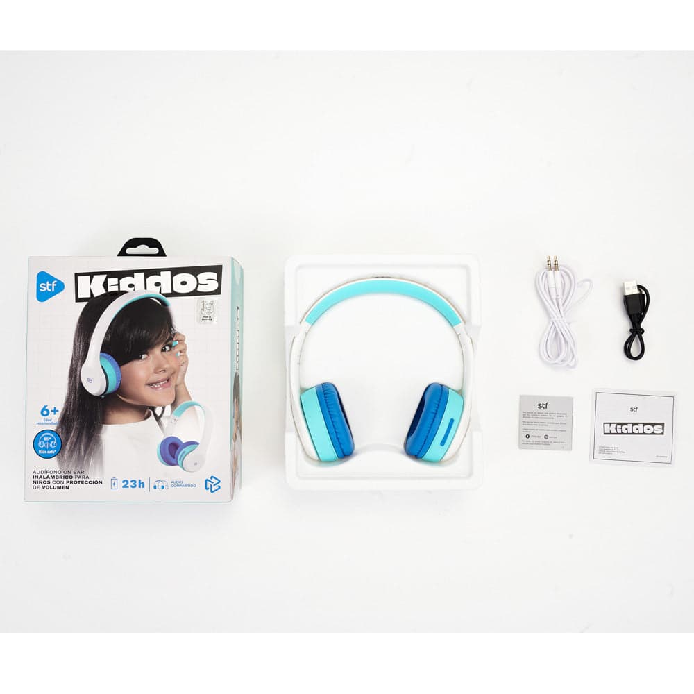 Audifonos Inalámbricos On Ear Kiddos STF 23hrs Uso — imagen 7