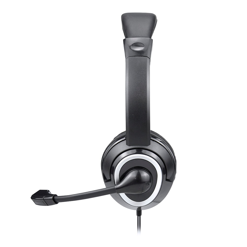 Audífono Alámbrico On-ear Multi COM FIO HF700 P3/USB: con Micrófono — imagen 4