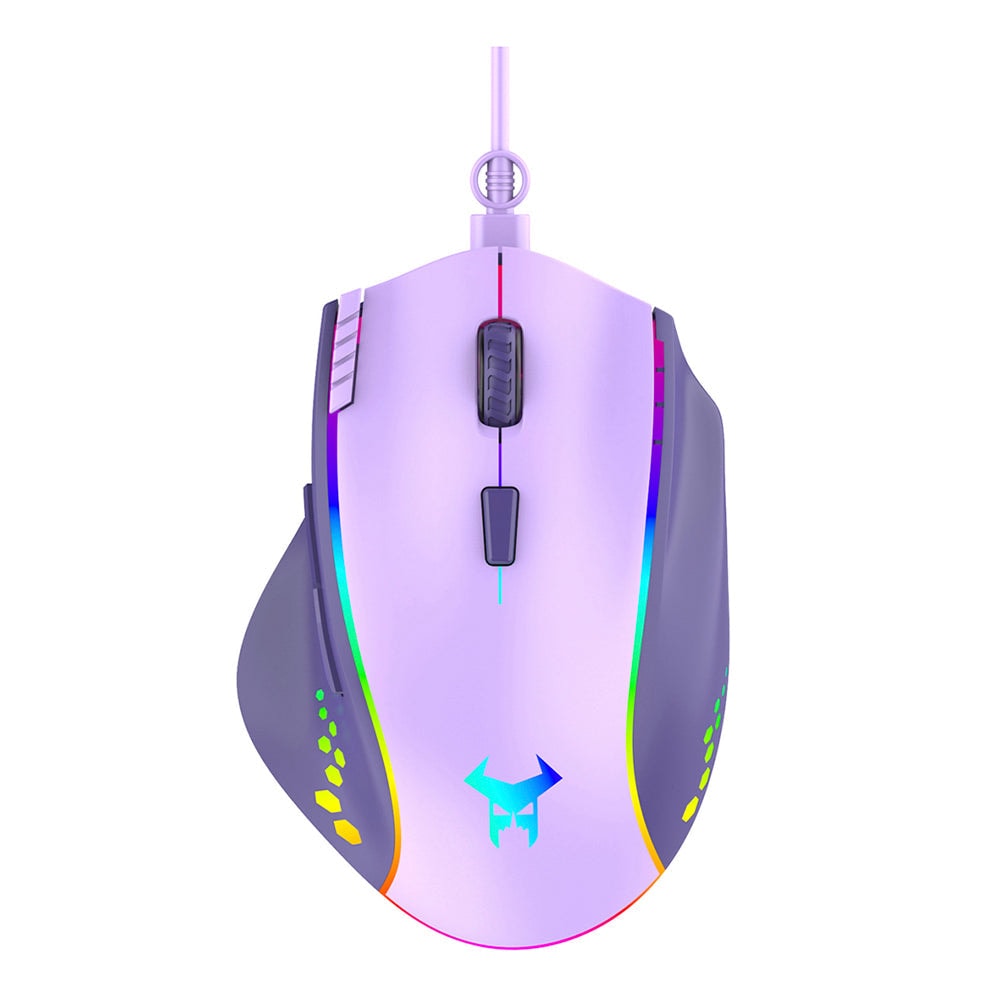 Mouse Gamer STF Beast Abysmal Arsenal Prime Óptico gaming para computadora Lila — imagen 2