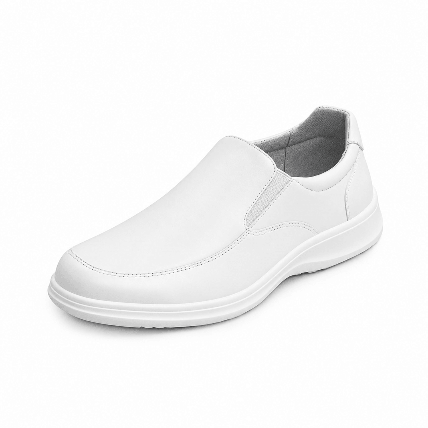 Zapato Flexi Kaiser Hombre Blanco De Servicio Slip On Casual Caballero — imagen 4