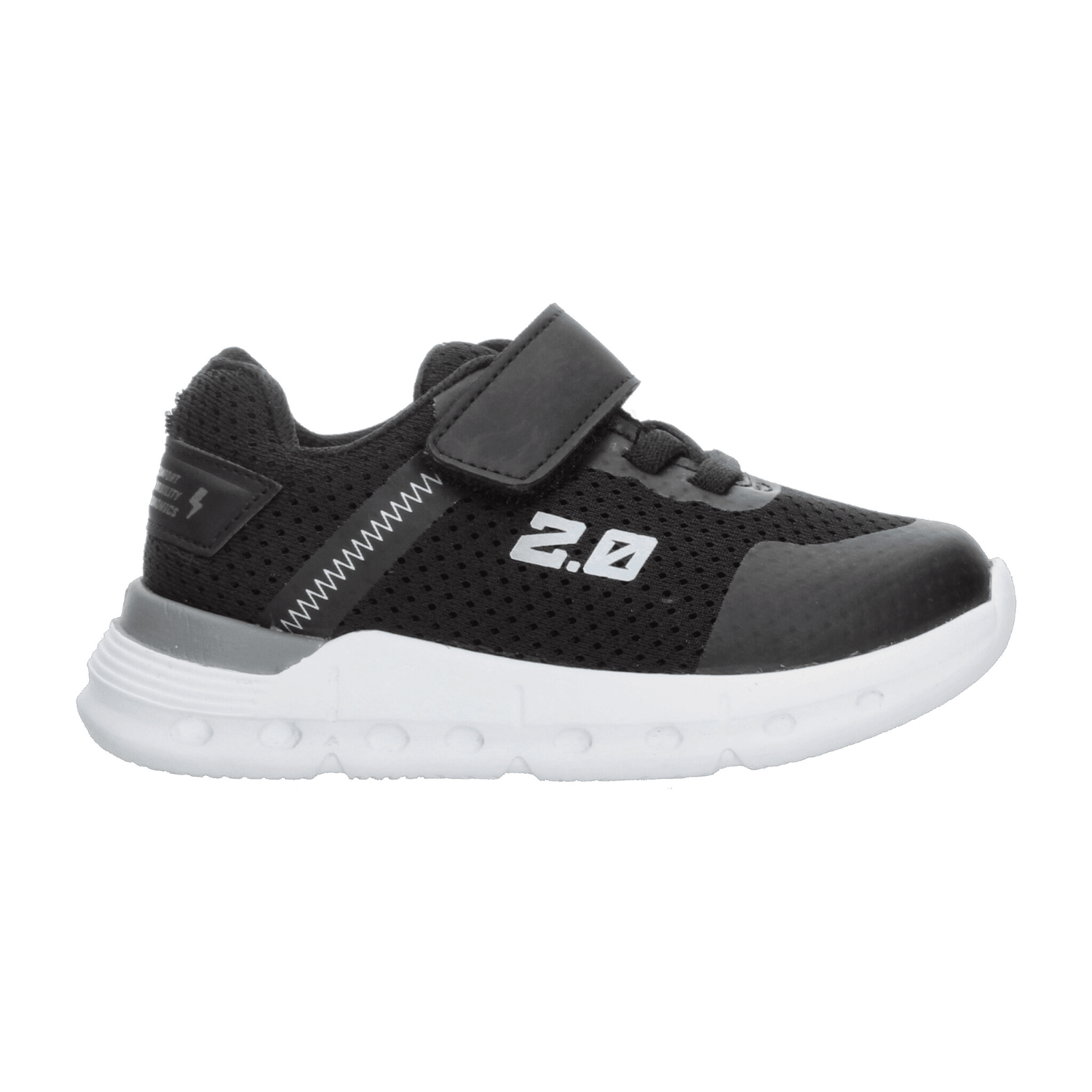 Tenis Vavito Niño Deportivo Running Casual Ajuste Cómodo Moda Negro Infantil T18-22 — imagen 1