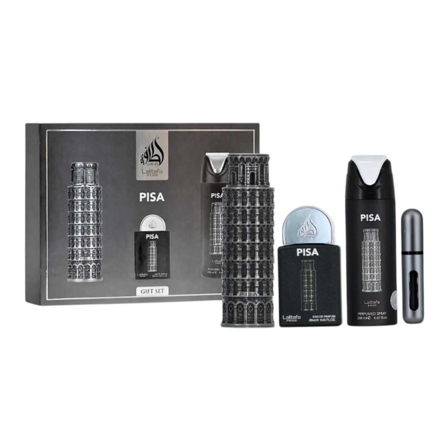 LATTAFA PISA GIFT SET 3 PIEZAS — imagen 3