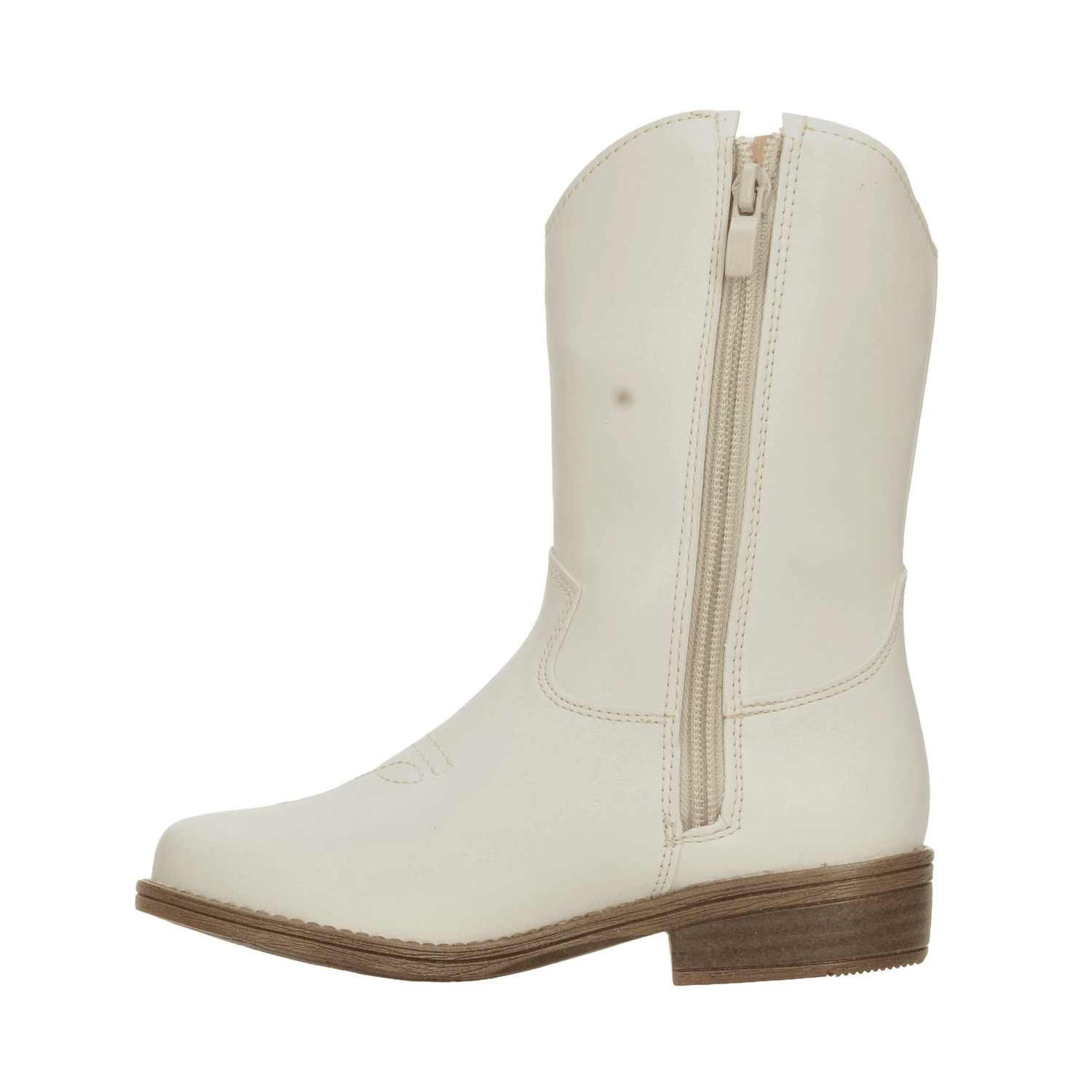 Bota Vavito Vaquera Niña Casual Cómodo Crema Infantil T18-22 — imagen 5