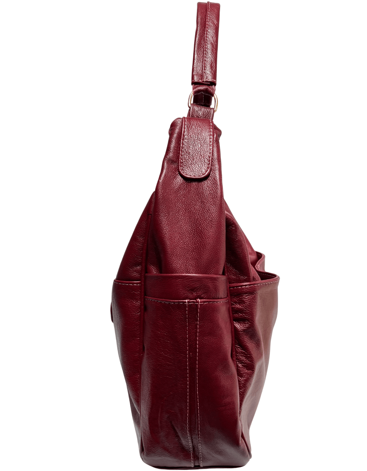 Bolsa Negra De Hombro Para Dama Casual Piel Legitima Original Jf 83 — imagen 9