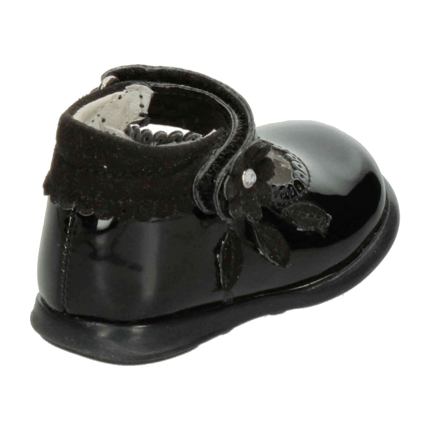 Zapato Niña Coqueta Negro Casual Infantil T10-13 — imagen 4