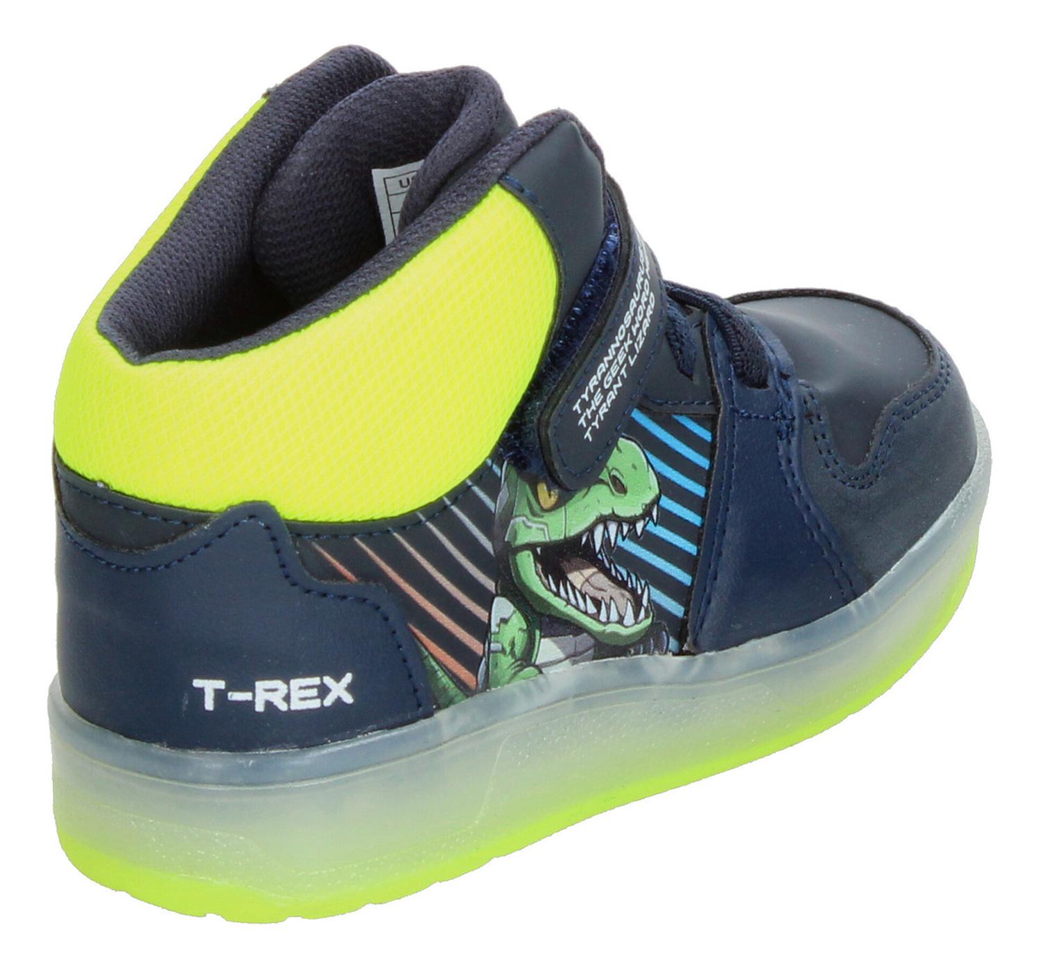 Tenis Niño Vavito Azul Marino Tipo Bota Infantil T15- 18 — imagen 4