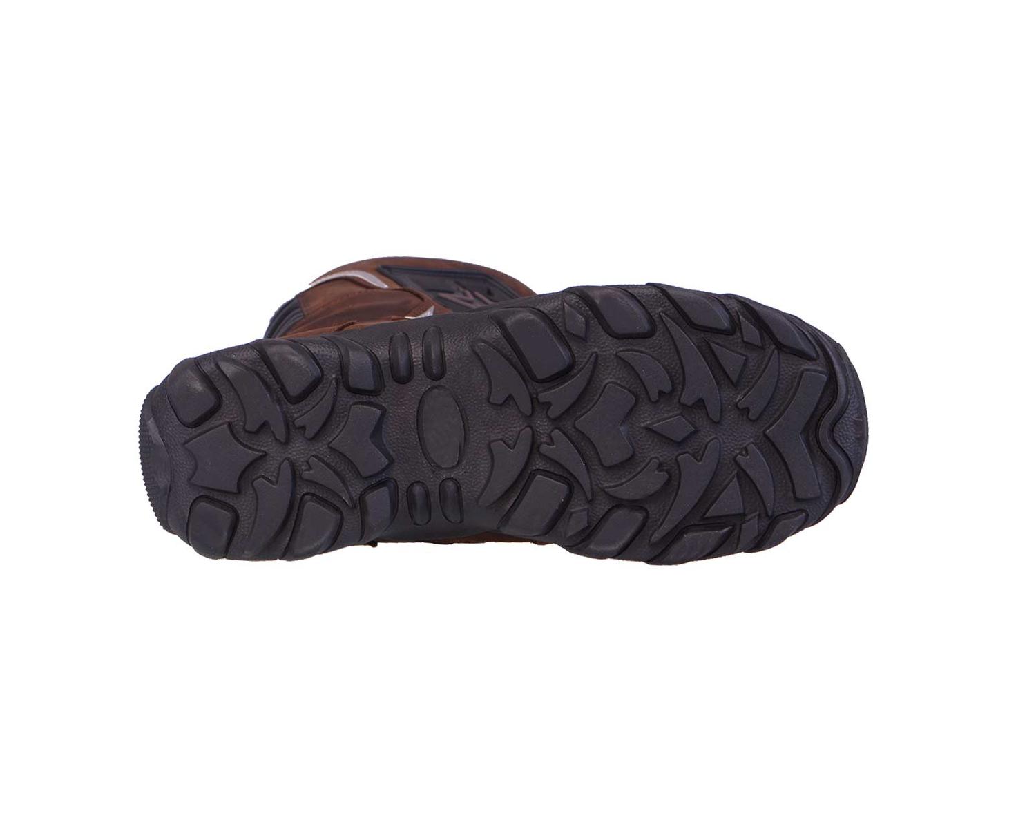 Botas Hombre Moto Biker Doble proposito Workland 76227 café — imagen 9