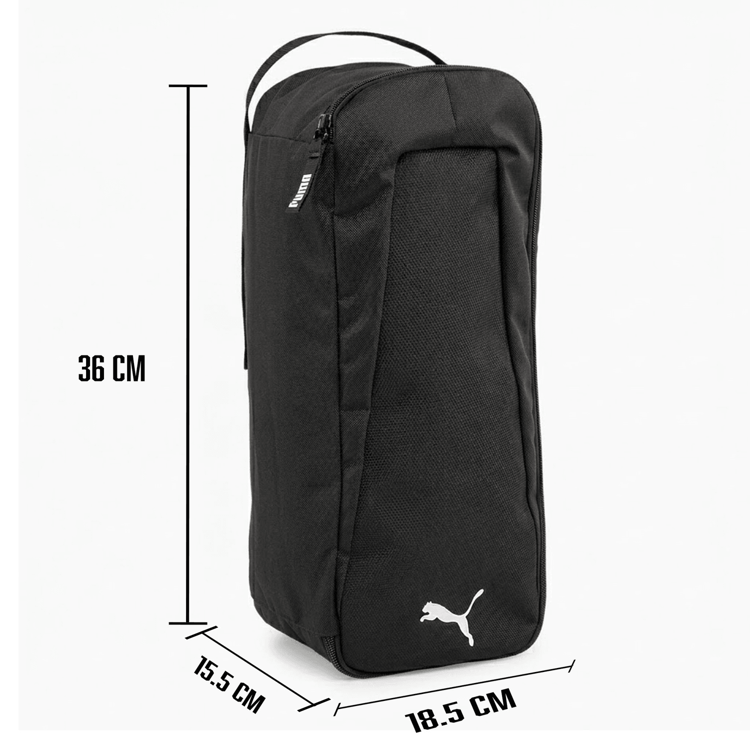 Bolso Hombre Puma Teamgoal Negro Para Tacos Futbol Soccer Caballero — imagen 6
