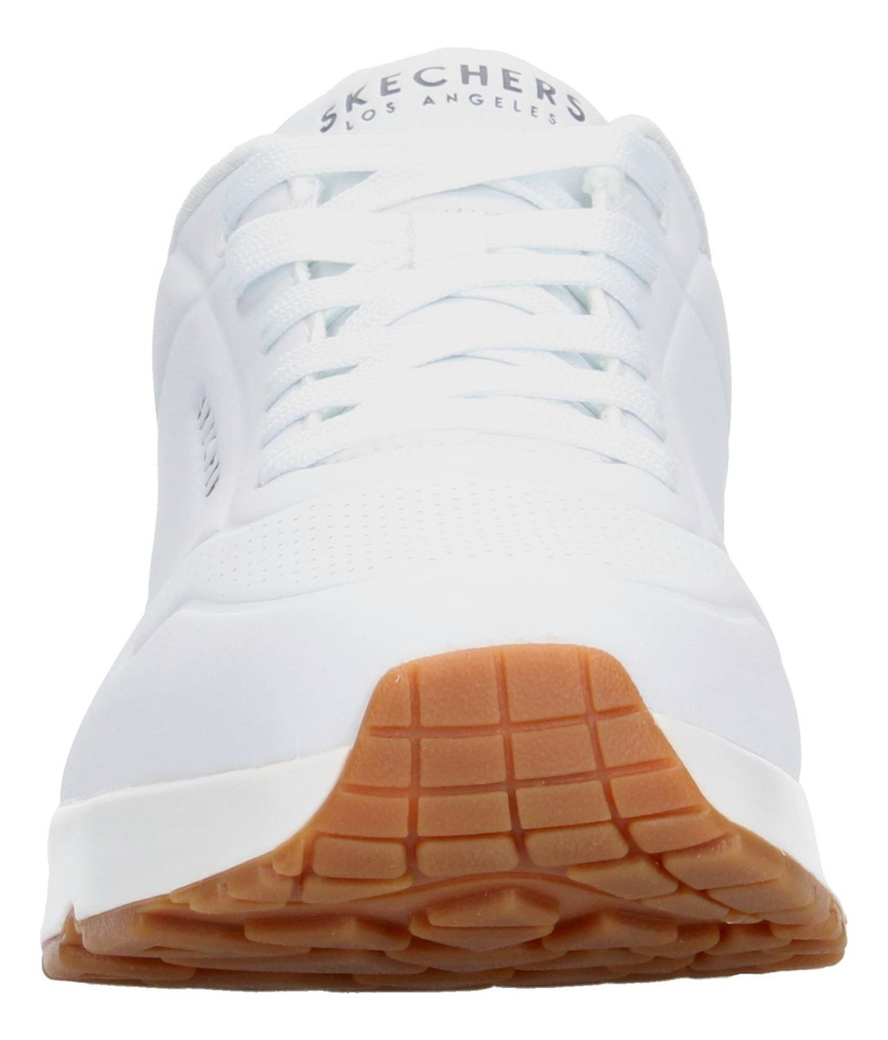 Tenis Skechers Stand On Air Hombre Blanco Para Caballero — imagen 8