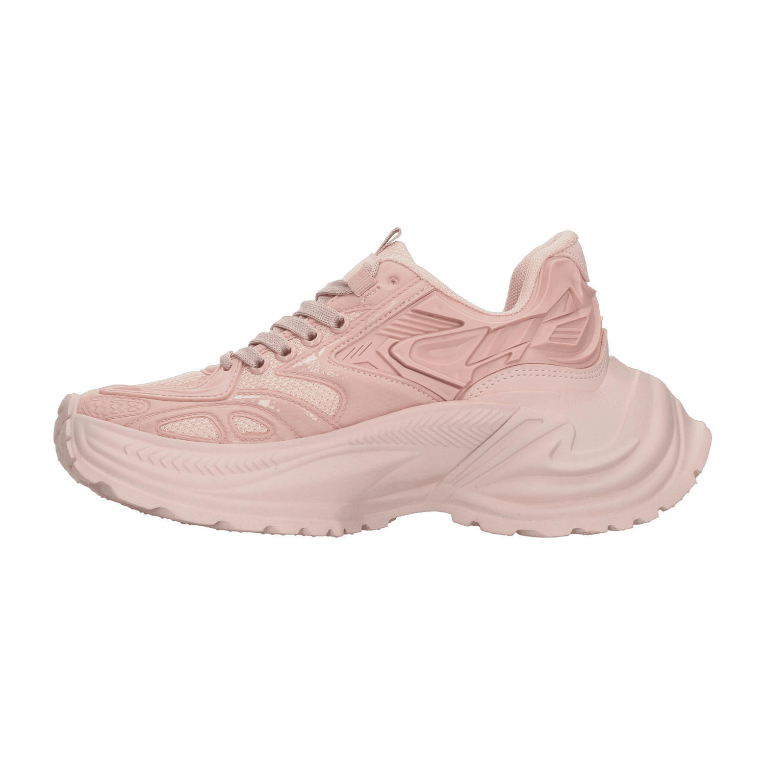 Tenis Ten Colors Dama Rosa Casual Plataforma Para Mujer — imagen 6
