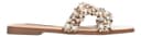 Sandalias Salamandra Dama Casual Beige Mujer