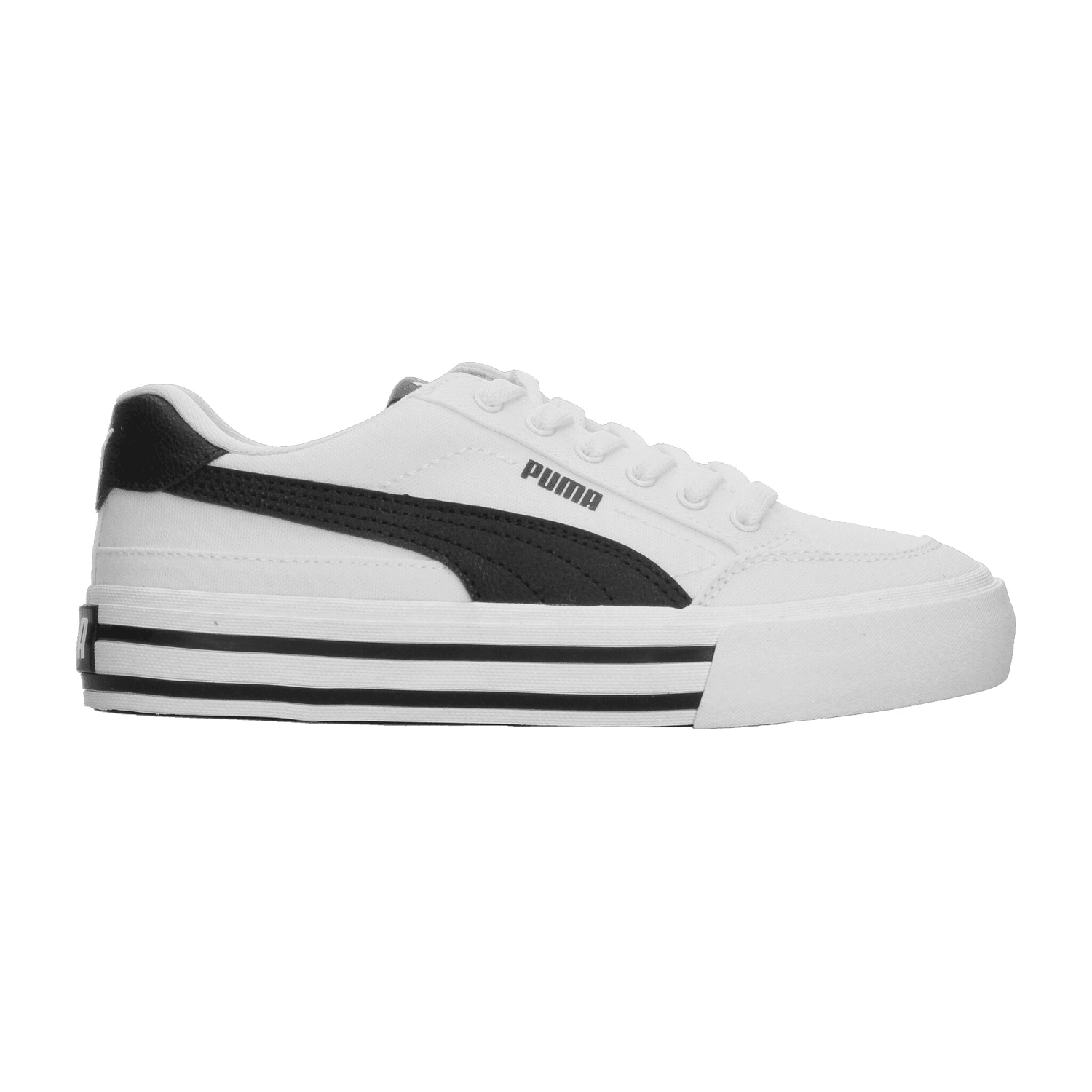 Tenis Puma Court Classic Niño Casual Blanco Infantil T22-25 — imagen 1