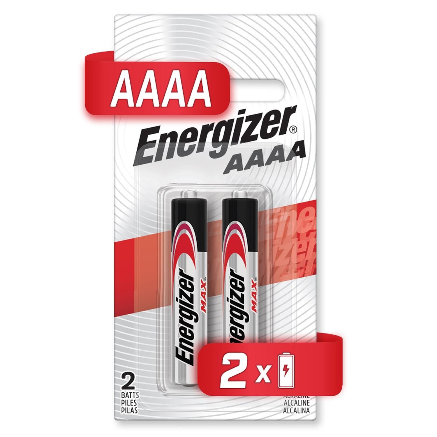 Pila Energizer Alcalina Aaaa E96 Con 2 Piezas — imagen 1