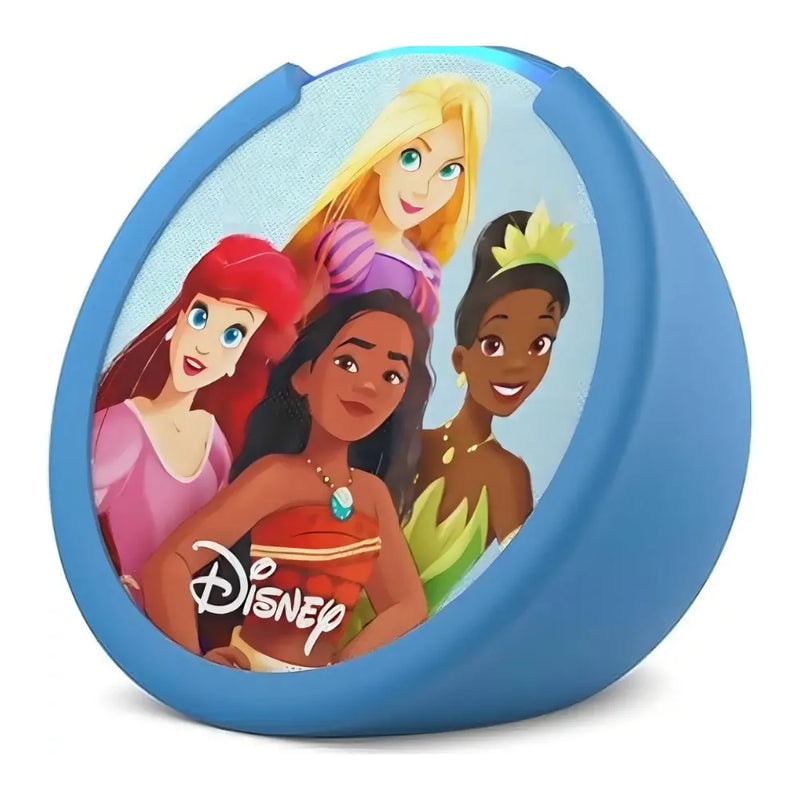 Bocina Alambrica Amazon Echo Pop Kids - Disney Princesas — imagen 2