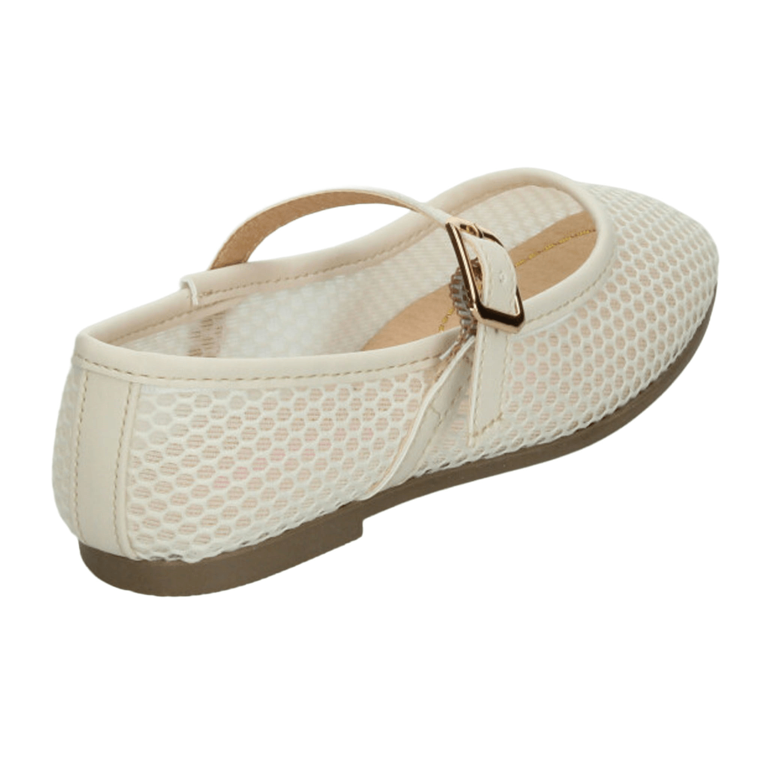 Flat Vavito Red Niña Casual Hebilla Blanco Infantil T22-27 — imagen 3