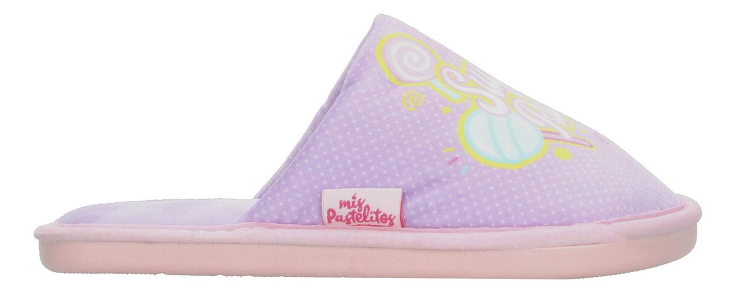 Pantuflas Niña Ar-ra Lila Casual Infantil T17- 22 — imagen 2