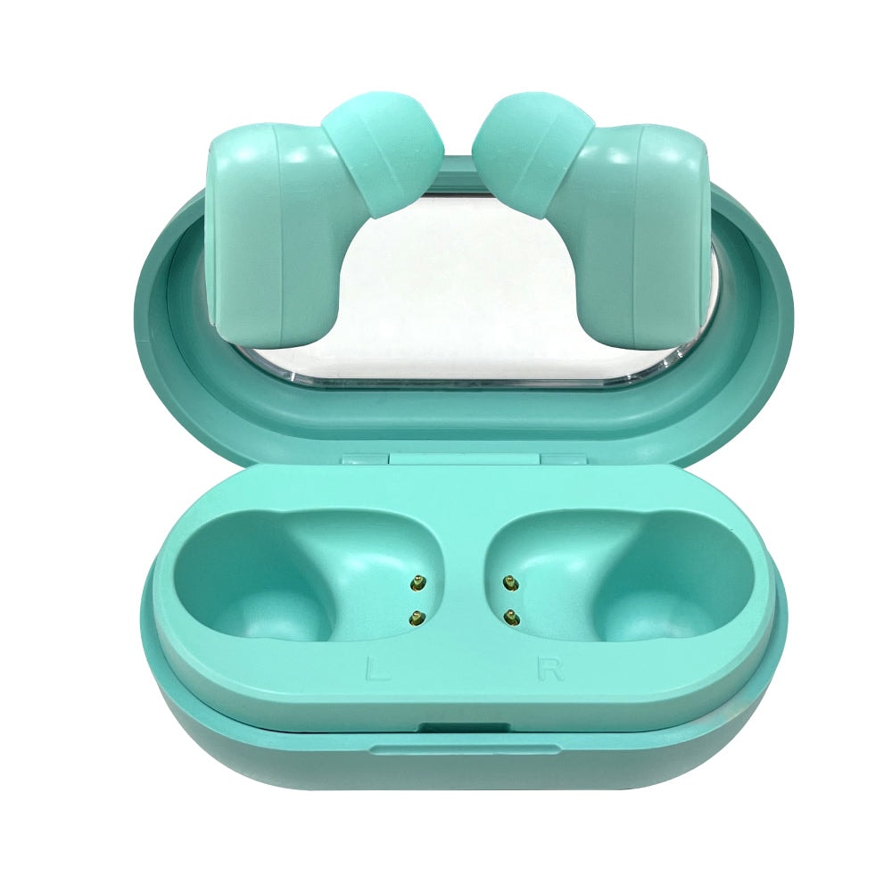 Audífonos Inalámbricos Tws Dux T2GO 3hrs Uso Micrófono Verde — imagen 2