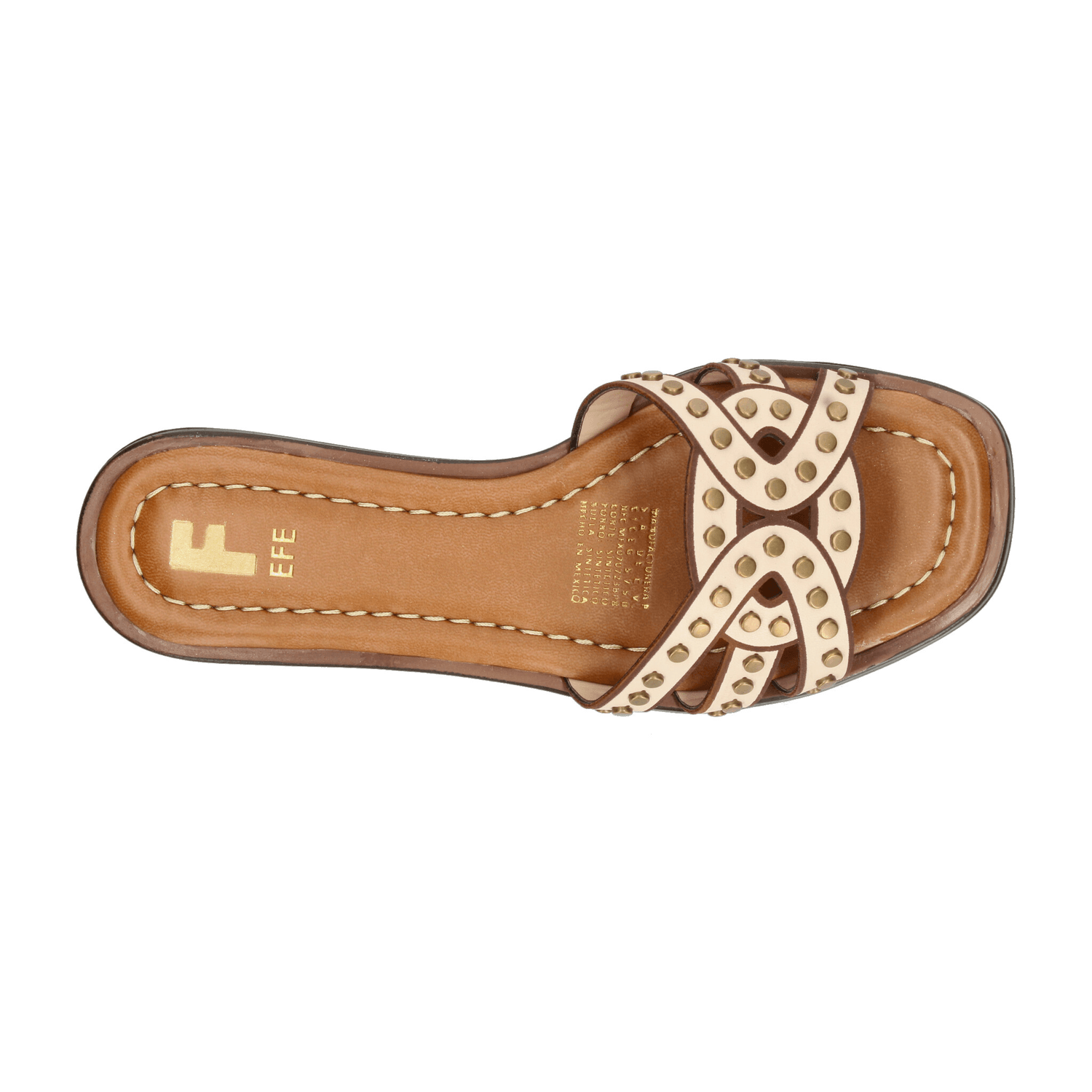Sandalias Dama Efe Cremita Casual Mujer — imagen 9