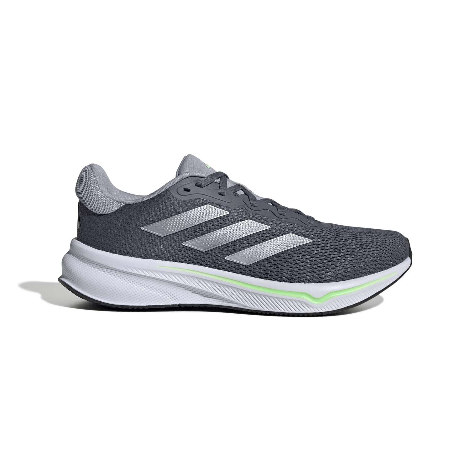 Tenis Hombre Adidas Reponse Gris Casual Caballero — imagen 2