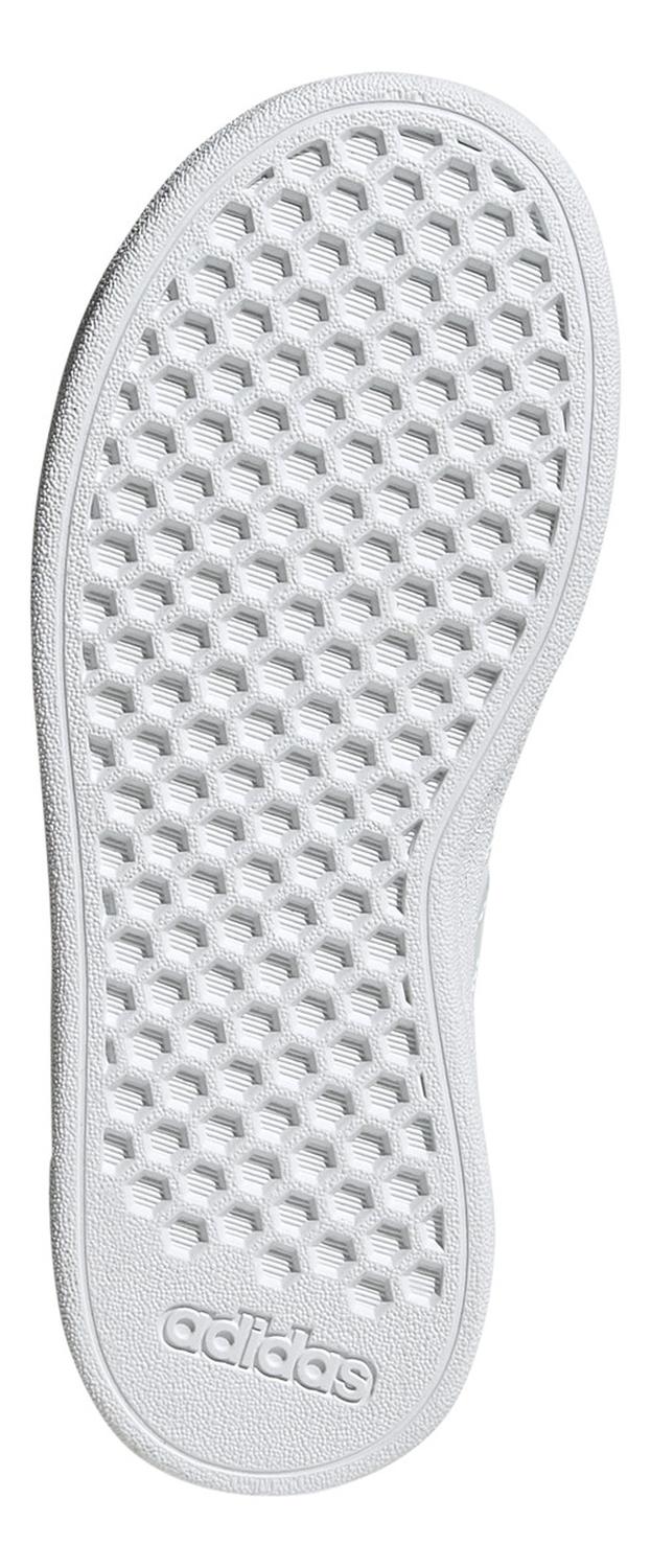 Tenis adidas Grand Court Niña Casual Cintas Ajustables Blanco Infantil T17-25 — imagen 7