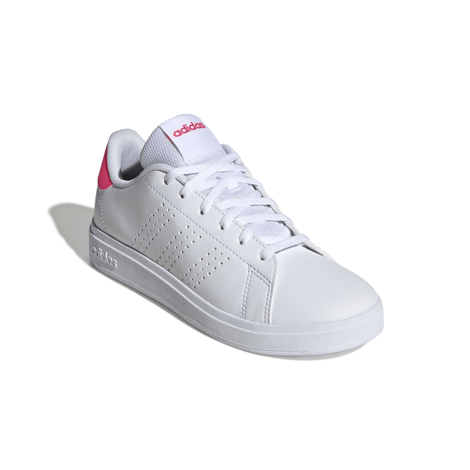 Tenis Adidas Advantage Base 2.0 Niña Escolar Blanco Infantil T22-26 — imagen 2