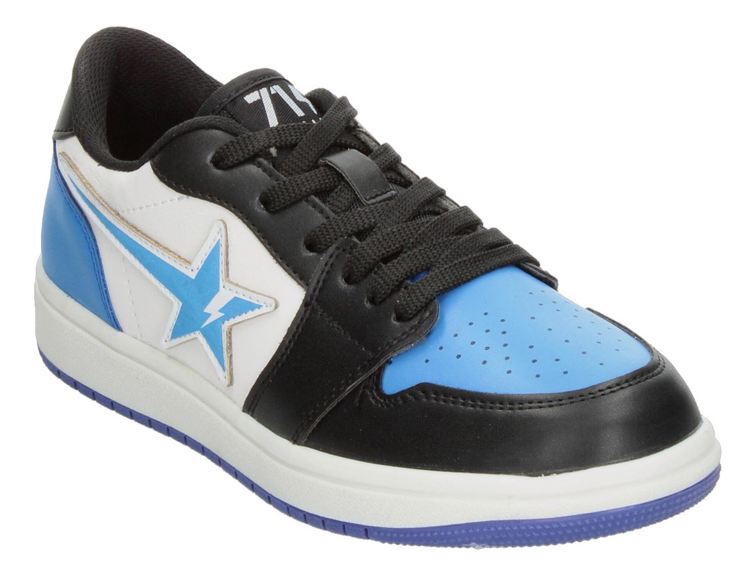 Tenis Vavito Niño Casual Original Sneakers Ligero Urbano Azul, Negro, Blanco Juvenil T22-27 — imagen 3