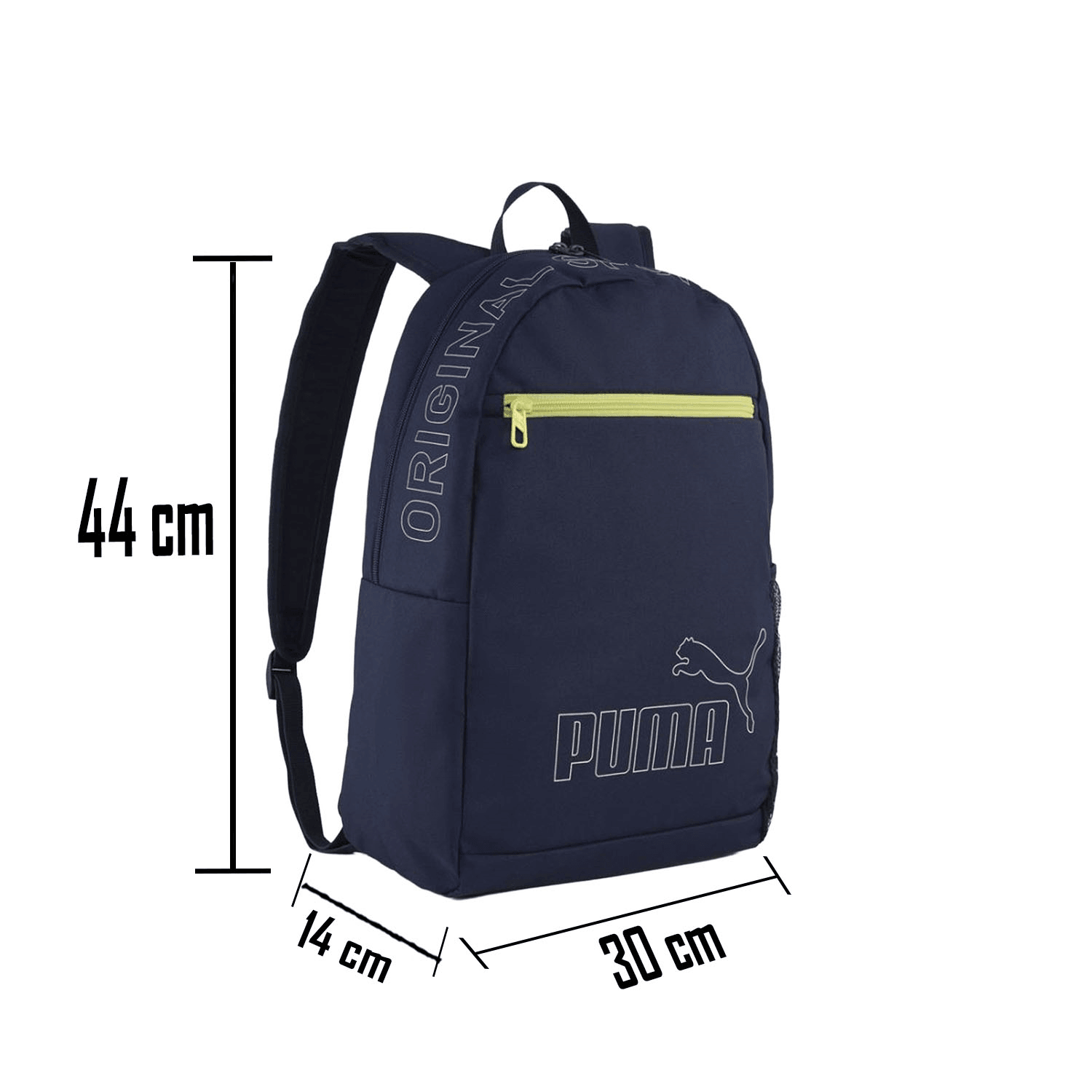 Mochila Puma Phase II Unisex Escolar Azul Marino Unisex 20L — imagen 6