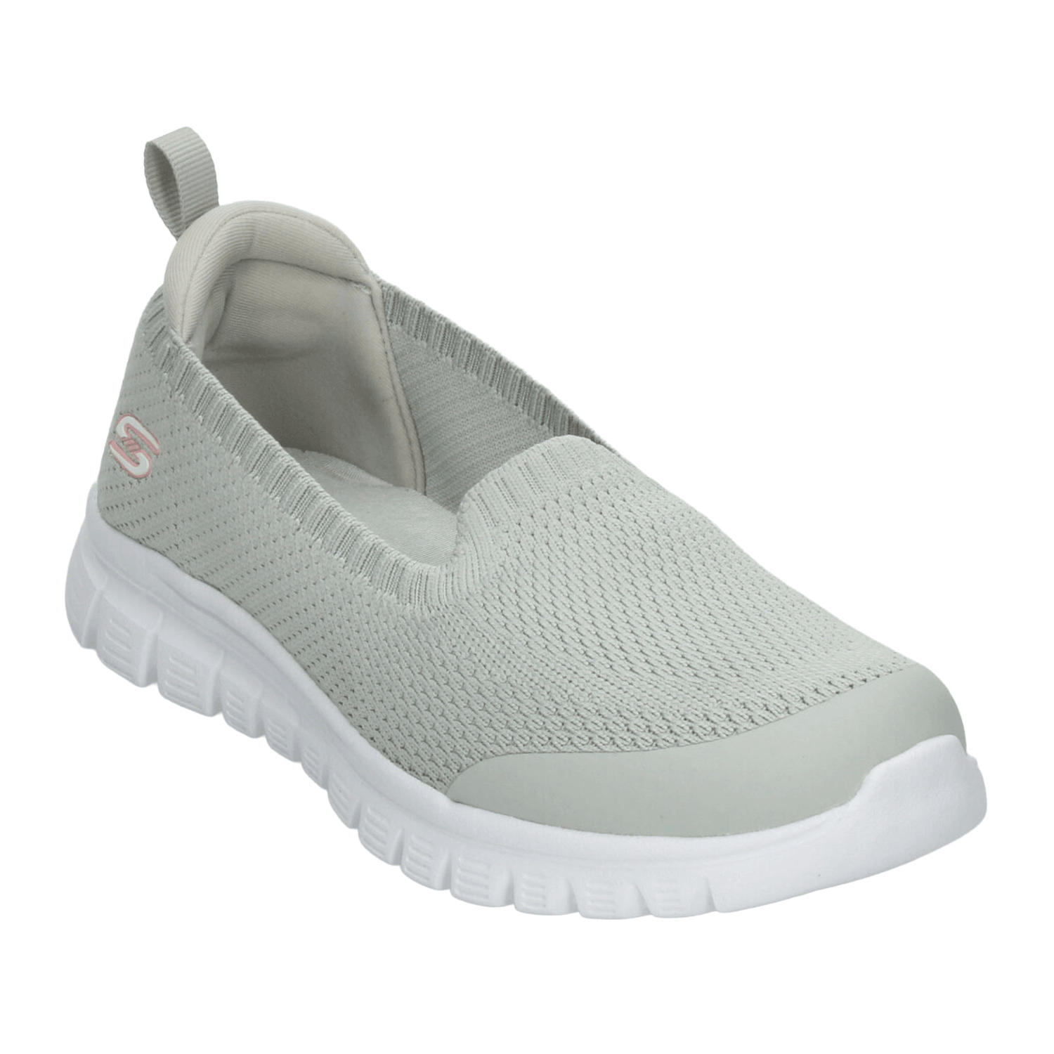 Tenis Skechers Graceful Dama Deportivo Slip On Gris Mujer — imagen 4