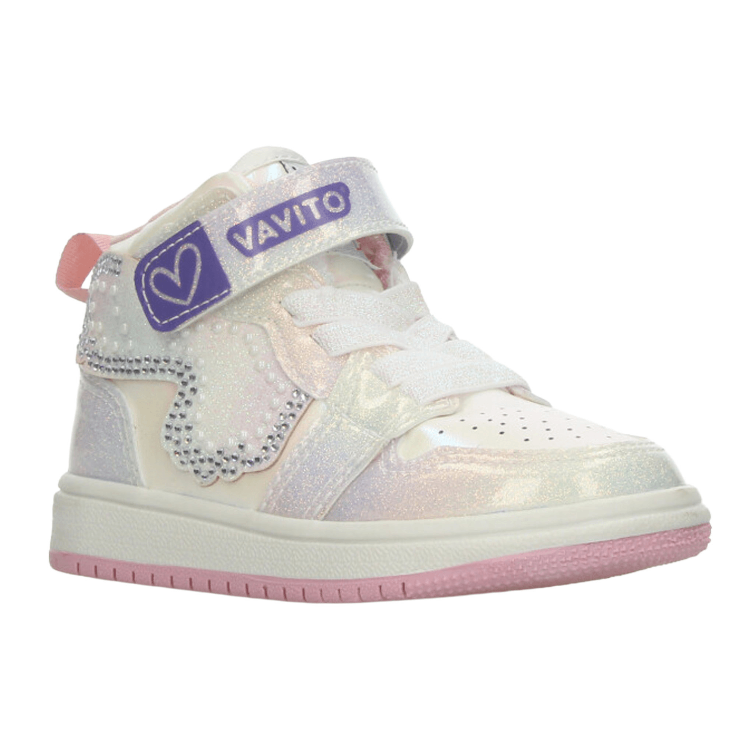 Tenis Niña Vavito Blanco Casual Infantil T15-18 — imagen 3
