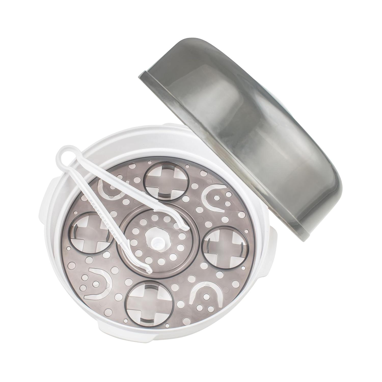 Esterilizador A Vapor De Microondas Para Biberones Dr Brown's Elimina 99% De Virus Y Bacterias — imagen 4
