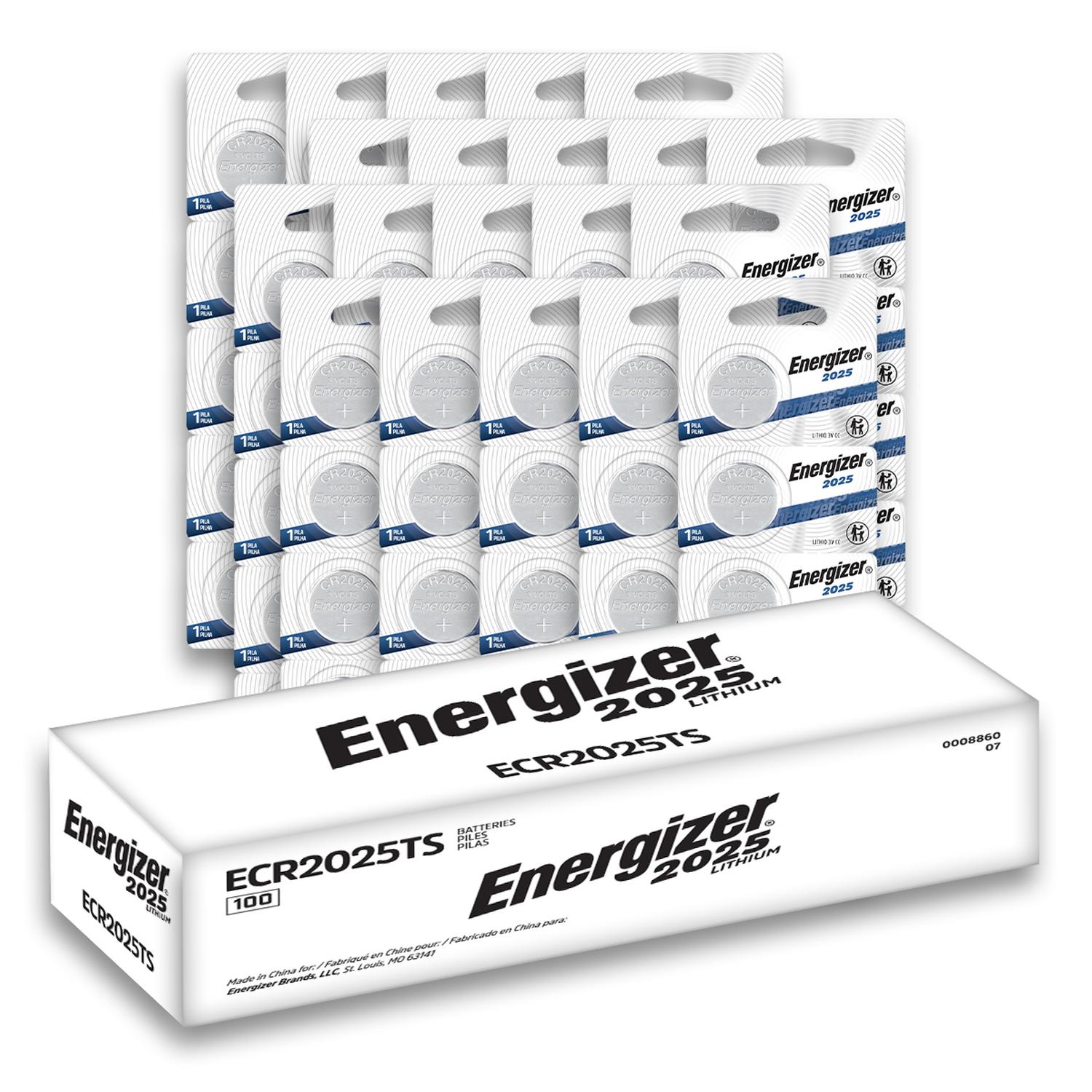 100 Pilas Energizer de Botón 2025 Tira con 5 — imagen 2