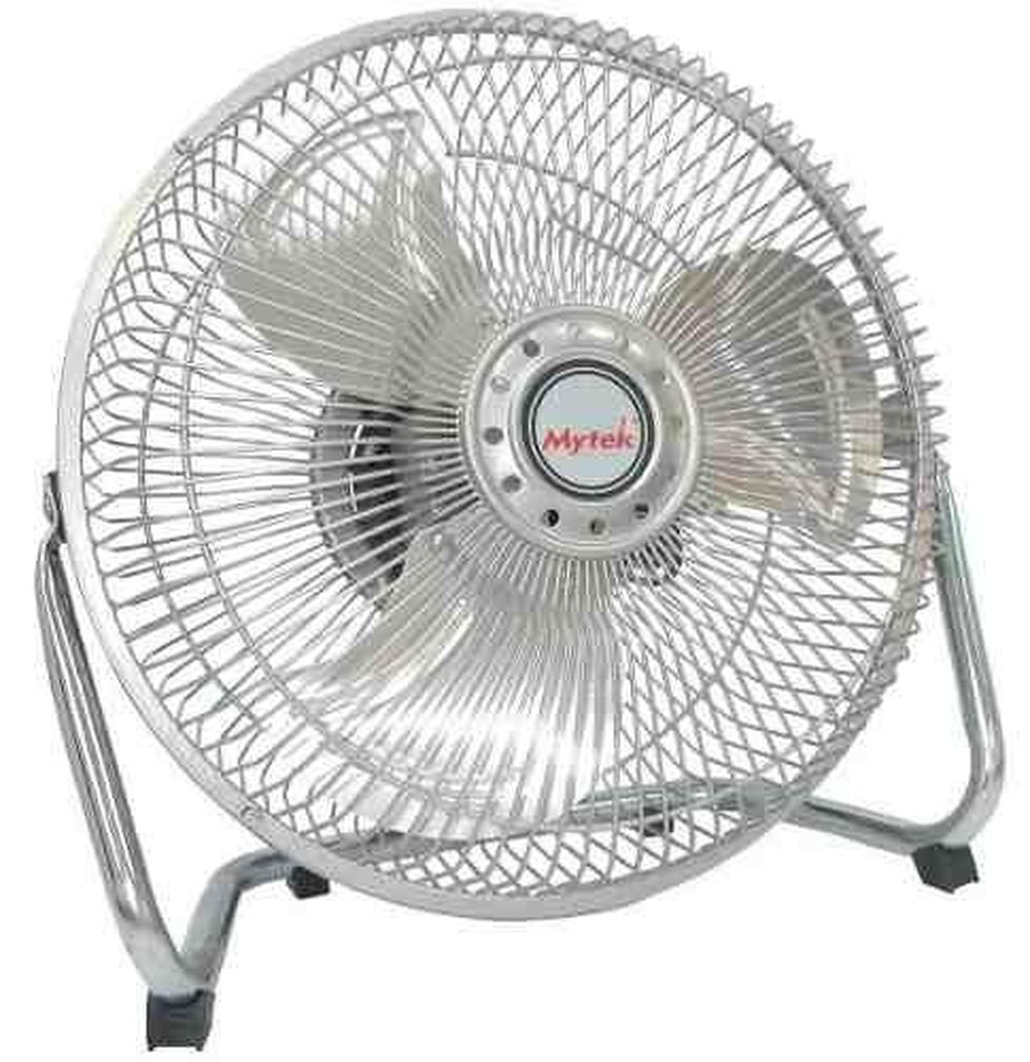 Ventilador Piso Mesa Pared Mytek 3336 10 Pul 3 Vel Metal — imagen 4