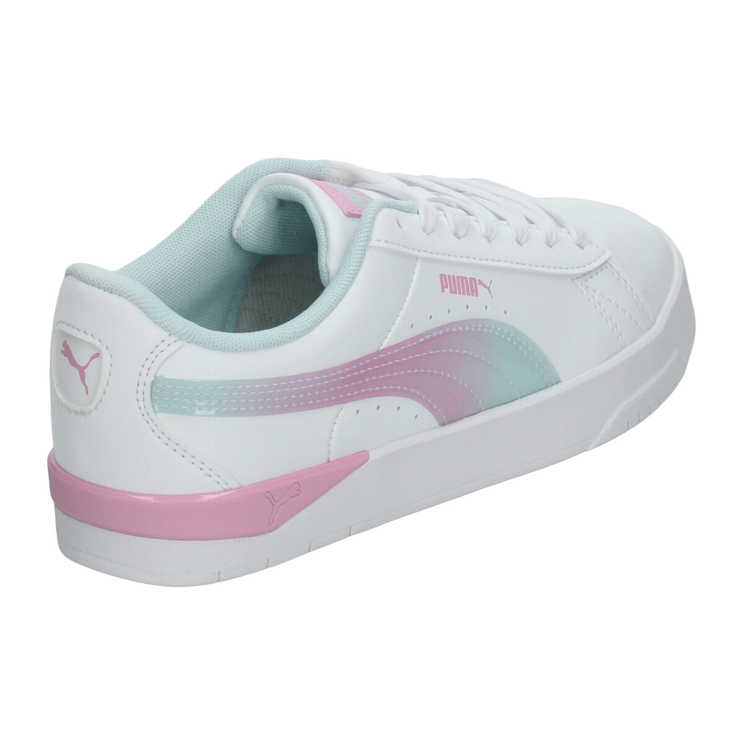Tenis Puma Jada Classic Niña Blanco Casual Juvenil T22-25 — imagen 4
