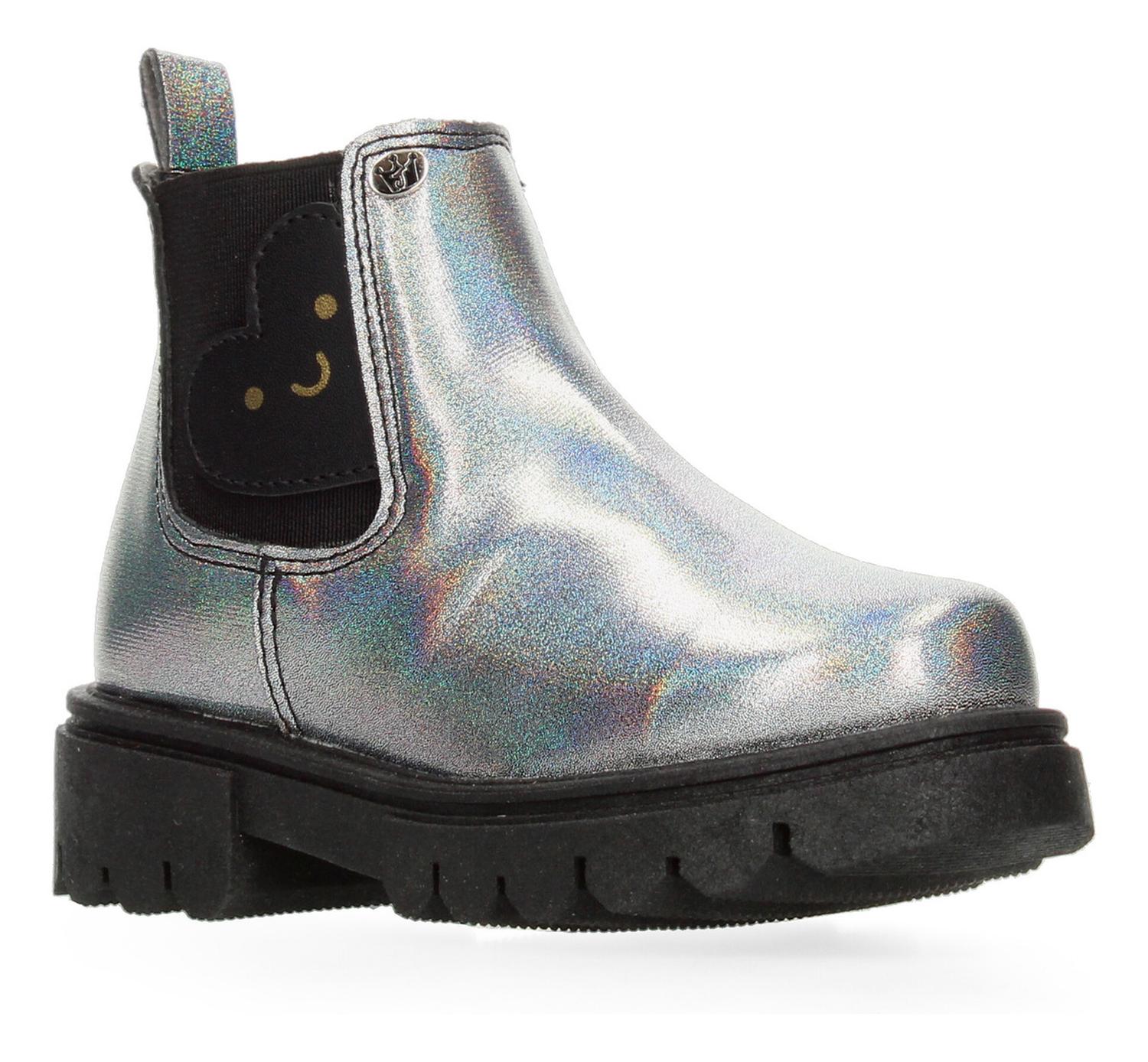 Bota Niña Jakuna Negro Casual Infantil T15-25 — imagen 4